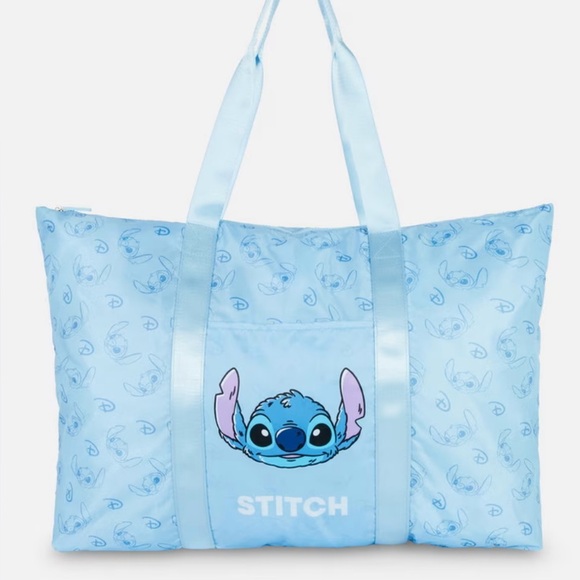 Disney Stitch Blue Tote Bag - Picture 3 of 3